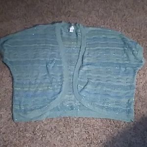 NWOT CJ Banks Cardigan Shrug